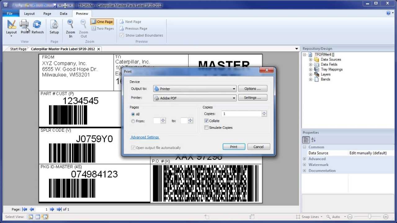 Zebra label printing software for mac os x